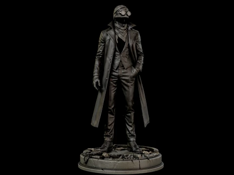 Invisible Man 3D Print Ready 3D Print Model