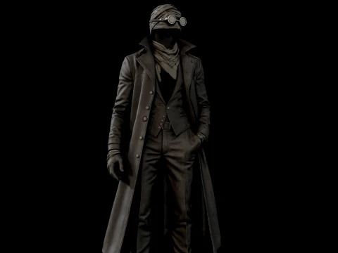 Invisible Man 3D Print Ready 3D Print Model