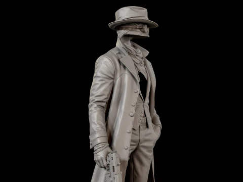 Invisible Man 3D Print Ready 3D Print Model