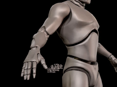 Dark Fantasy Miniatures Pack1 3D Print Ready 3D Print Model
