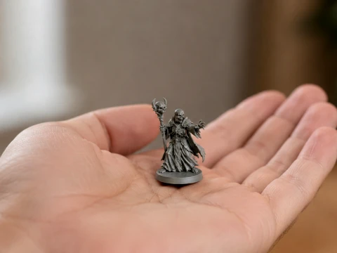 Dark Fantasy Miniatures Pack2 3D Print Ready 3D Print Model