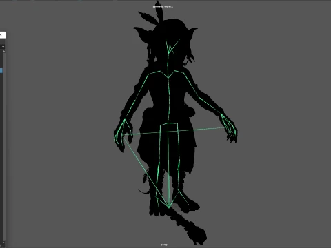 Goblin Shaman Two 3D Model