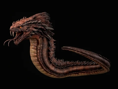 SeaDragon 3D Model