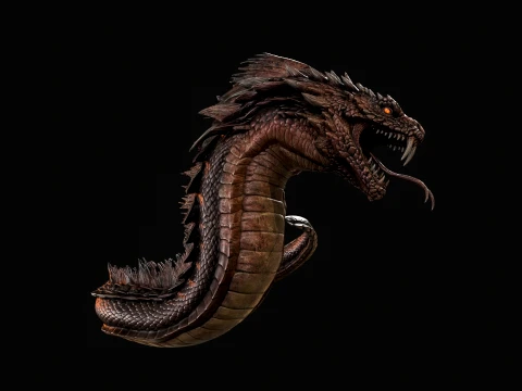 SeaDragon 3D Model