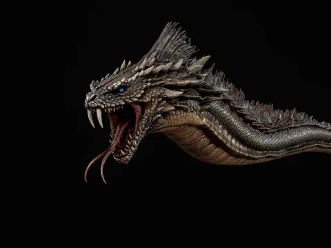 SeaDragon 3D Model