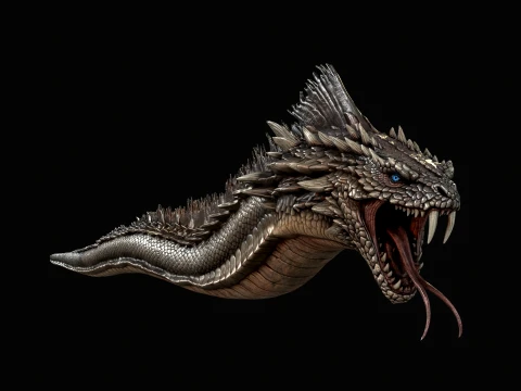 SeaDragon 3D Model