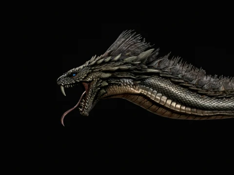 SeaDragon 3D Model