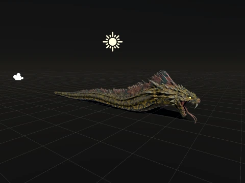 SeaDragon 3D Model
