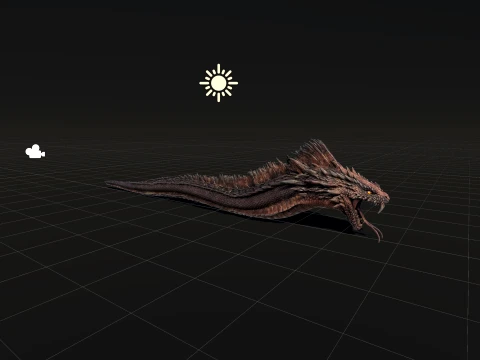 SeaDragon 3D Model