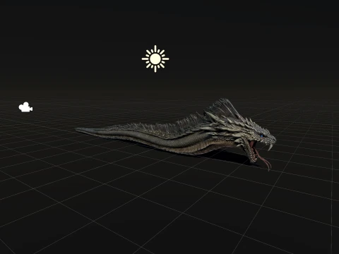 SeaDragon 3D Model