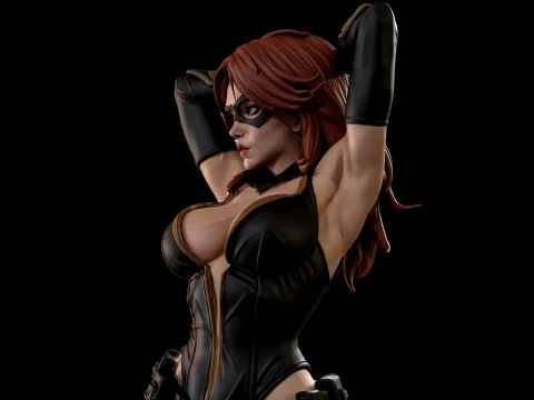 Stylized Spy Agent 3D Print Ready Figurine 3D Print Model