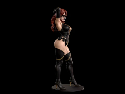 Stylized Spy Agent 3D Print Ready Figurine 3D Print Model