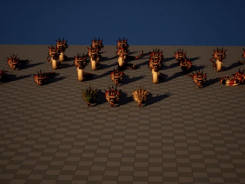 Basilisk Snake2 Character 3D Model