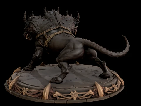ケルベロス 3D プリント対応 2 3Dプリントモデル