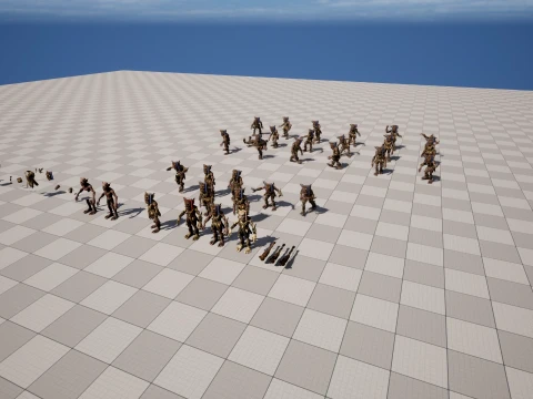 Goblin Shaman Three 3D Model
