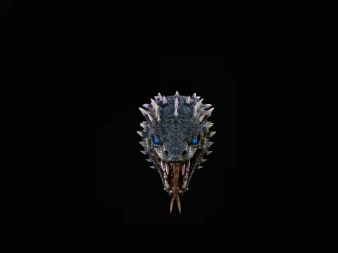 GiantSnake 3D Model