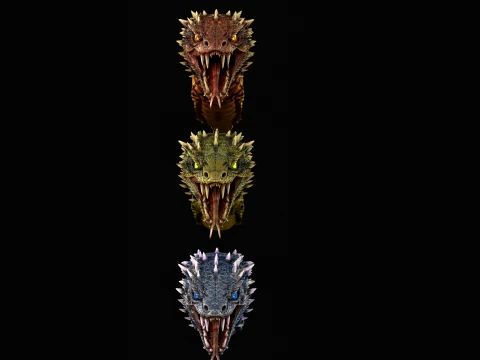 GiantSnake 3D Model