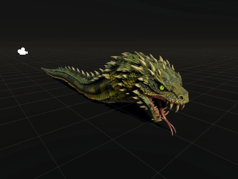 GiantSnake 3D Model