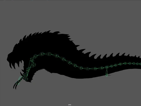 GiantSnake 3D Model