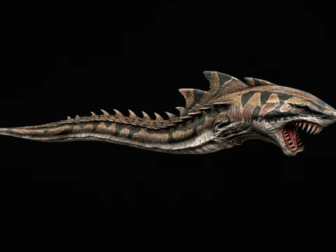 SharkM 3D Model