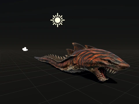 SharkM 3D Model