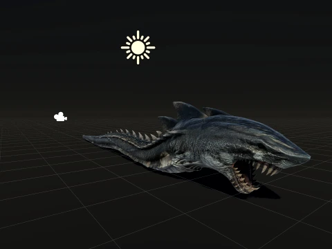 SharkM 3D Model