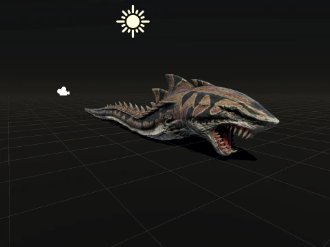 SharkM 3D Model