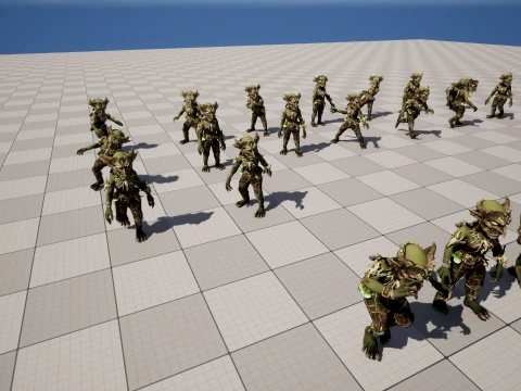 Goblin Shaman Four 3D Model