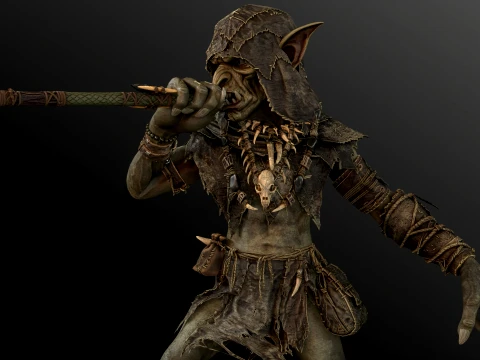 Goblin Scout 3D Model