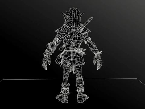 Goblin Scout 3D Model