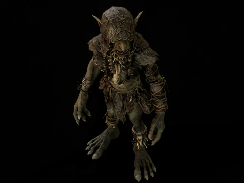 Goblin Scout 3D Model