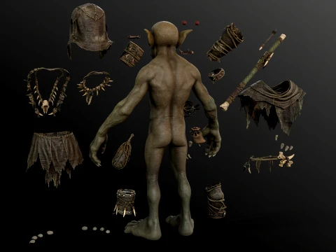 Goblin Scout 3D Model