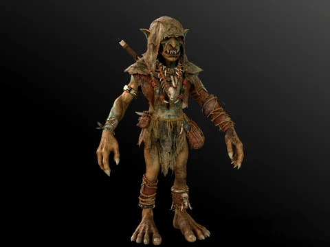 Goblin Scout 3D Model