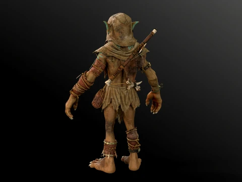 Goblin Scout 3D Model