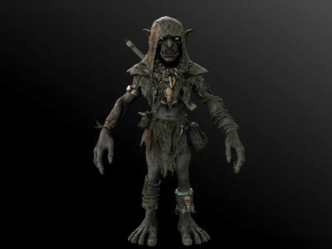 Goblin Scout 3D Model