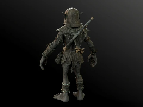 Goblin Scout 3D Model