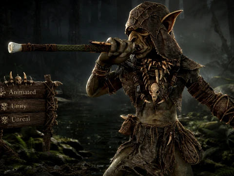 Goblin Scout 3D Model