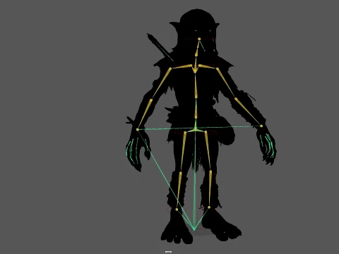 Goblin Scout 3D Model