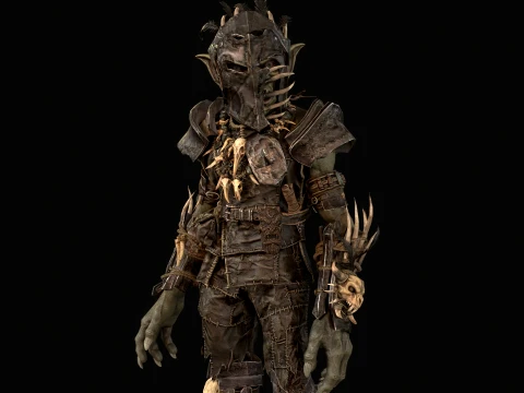 Goblin Savaşçısı 1 3D Model