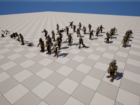Goblin Fighter 1 3D Model