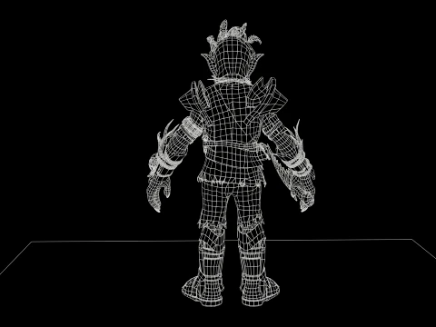 Goblin Fighter 1 3D Model