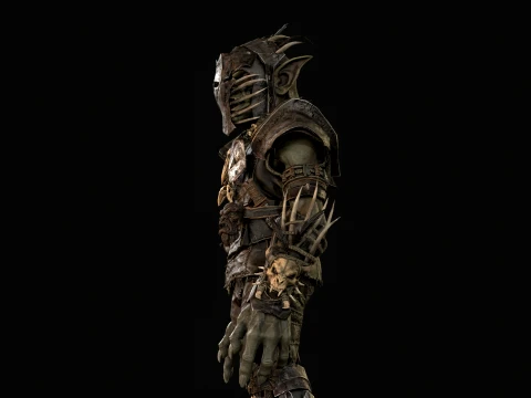 Goblin Fighter 1 3D Model