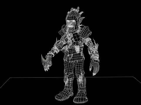 Goblin Fighter 1 3D Model