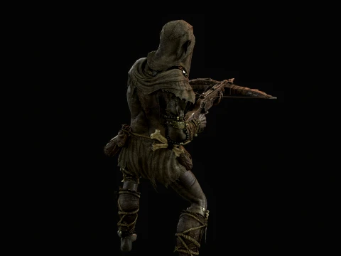 Escoteiro Orc Modelo 3D