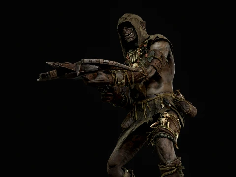 Escoteiro Orc Modelo 3D