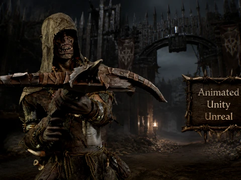 Escoteiro Orc Modelo 3D