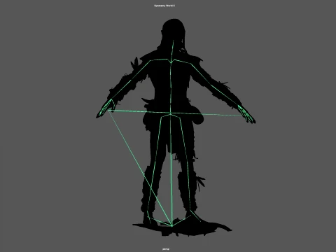 Escoteiro Orc Modelo 3D