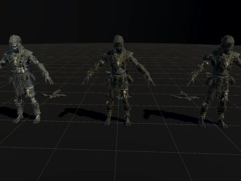 Escoteiro Orc Modelo 3D