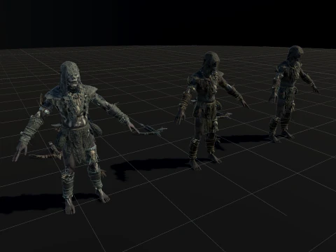 Escoteiro Orc Modelo 3D