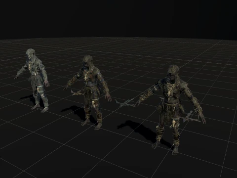 Escoteiro Orc Modelo 3D